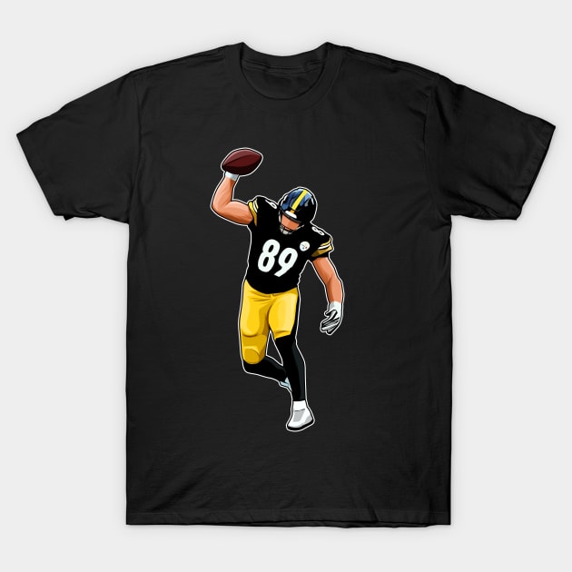 Vance McDonald #89 Power T-Shirt by GuardWall17